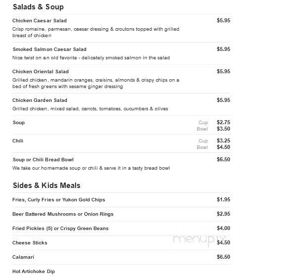Mylo's - Greybull, WY menu_pic