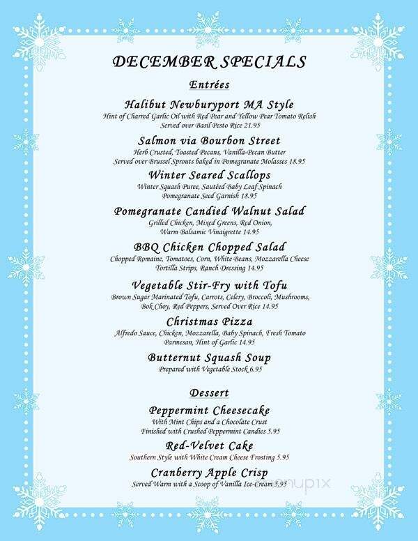 Paradise Restaurant - Gardena, CA menu_pic