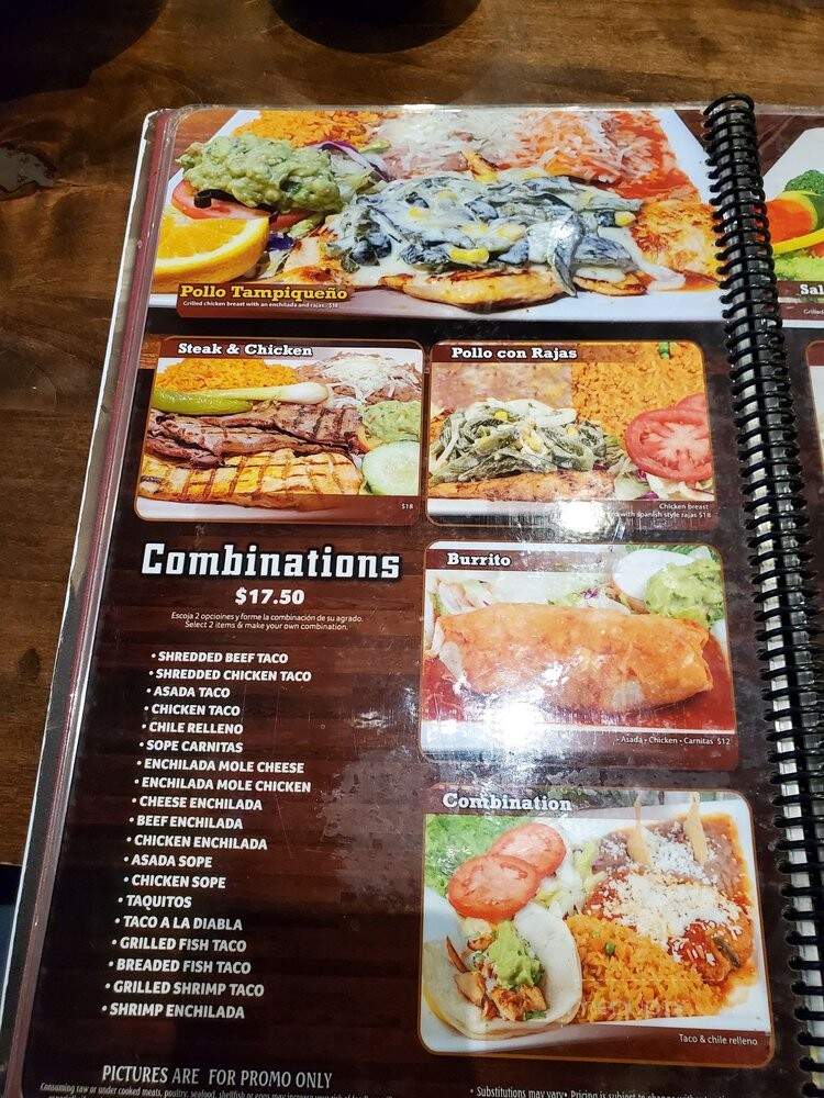 El Pescador Bar & Grill Montebello - Montebello, CA menu_pic