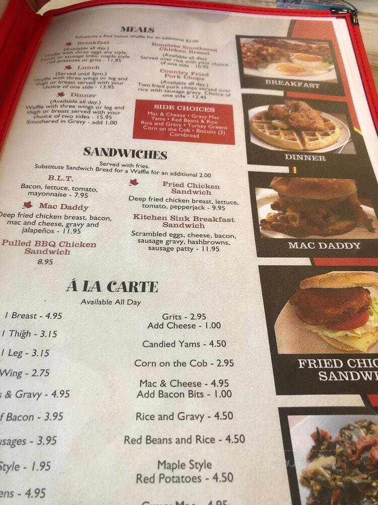 Maple House Chicken & Waffles - Ontario, CA menu_pic