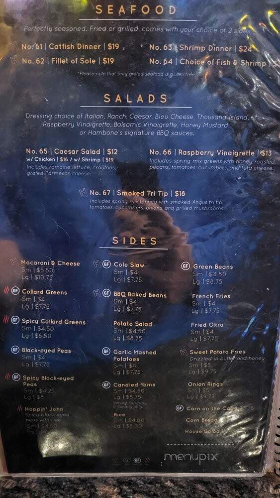 Hambone's Bar & Grill - Huntington Beach, CA menu_pic