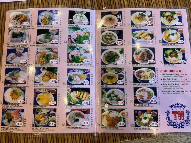 Banh Cuon Tay Ho 4 - Westminster, CA menu_pic