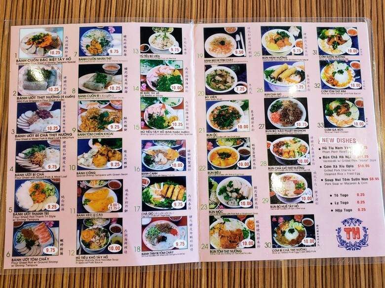 Banh Cuon Tay Ho 4 - Westminster, CA menu_pic