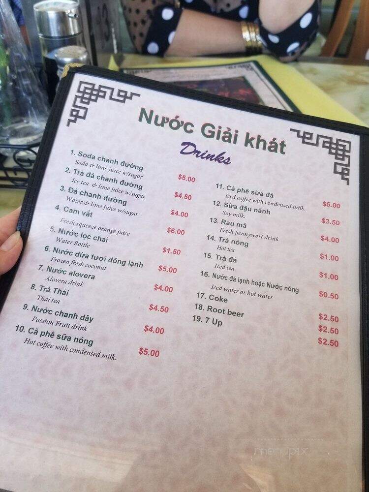 Banh Canh Que Em & Que Anh - Westminster, CA menu_pic