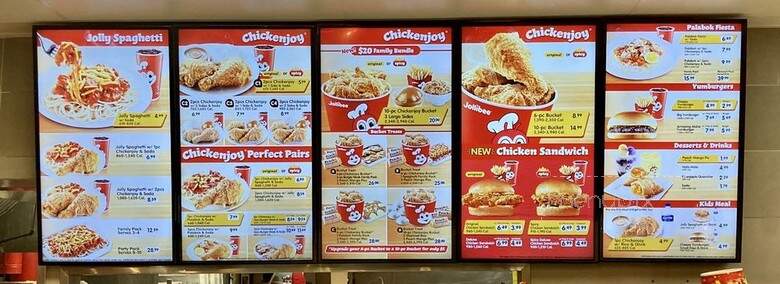 Jollibee - Anaheim, CA menu_pic