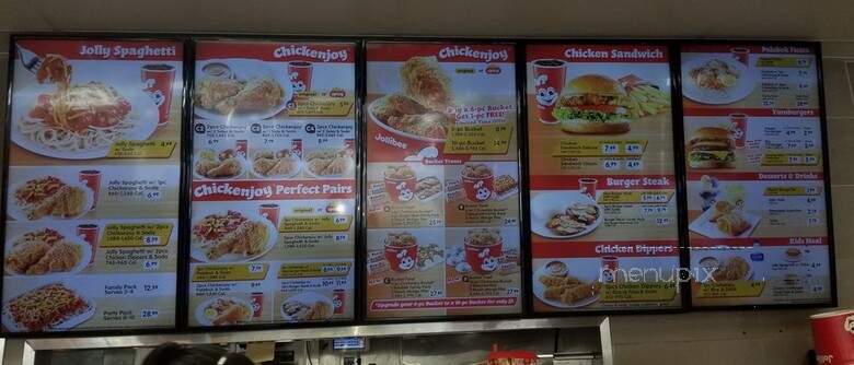 Jollibee - Anaheim, CA menu_pic