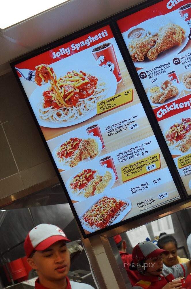 Jollibee - Anaheim, CA menu_pic