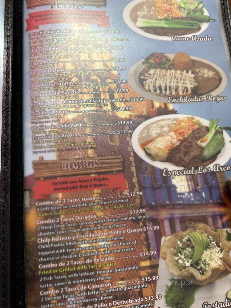 Los Arcos Mexican Restaurant - Port Hueneme, CA menu_pic