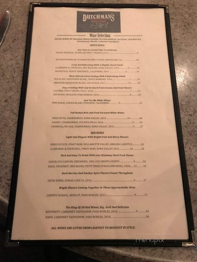 Dutchman's Seafood House - Morro Bay, CA