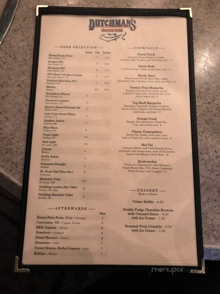 Dutchman's Seafood House - Morro Bay, CA