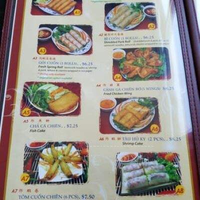 Pho Lee Hoa Phat - Fairfield, CA menu_pic
