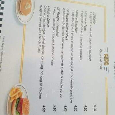Chubby's Diner - Scotts Valley, CA menu_pic