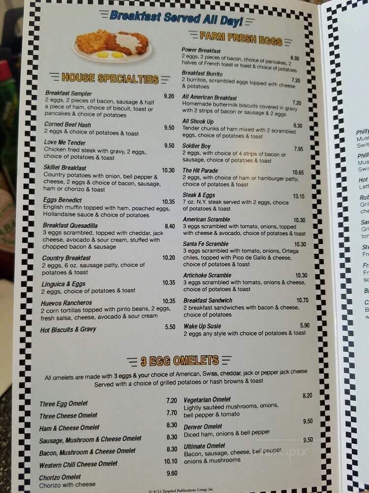 Chubby's Diner - Scotts Valley, CA menu_pic