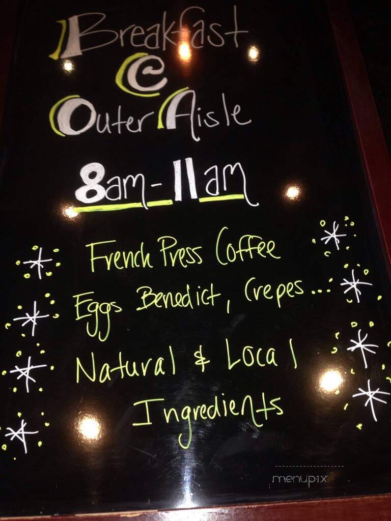 Outer Aisle - Murphys, CA menu_pic