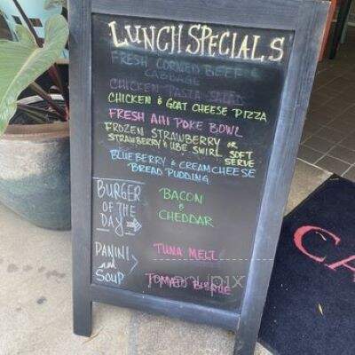 Carval Cafe - Honolulu, HI menu_pic