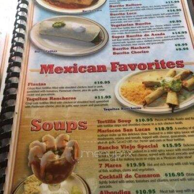 El Rancho Viejo - Ridgefield, WA menu_pic