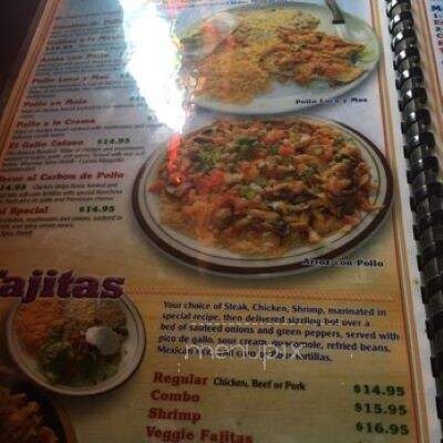 El Rancho Viejo - Ridgefield, WA menu_pic