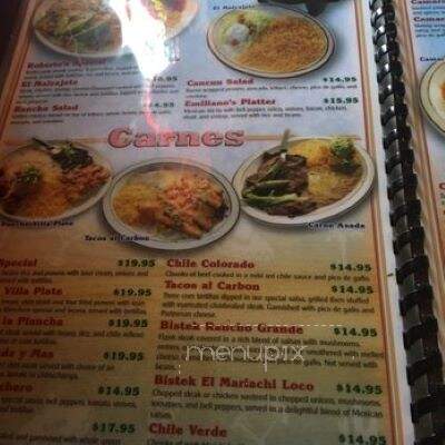 El Rancho Viejo - Ridgefield, WA menu_pic
