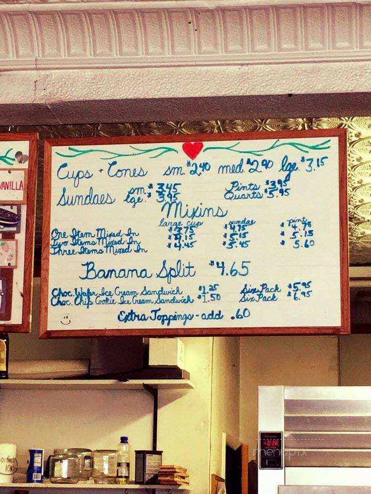 Timothy's Ice Cream - Bridgeport, CT menu_pic