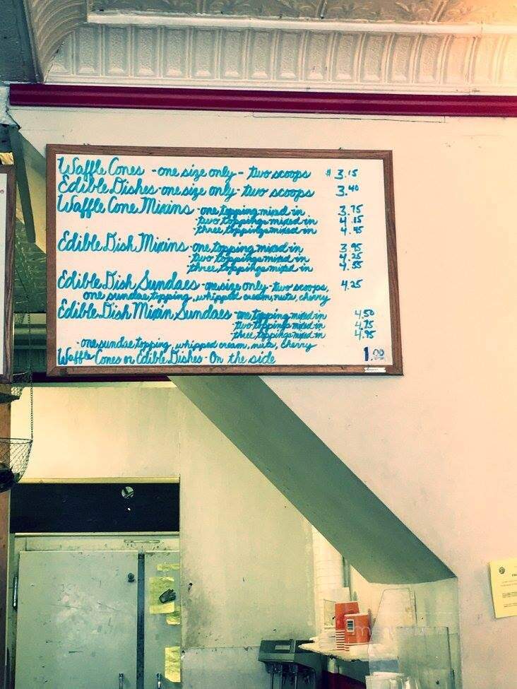 Timothy's Ice Cream - Bridgeport, CT menu_pic