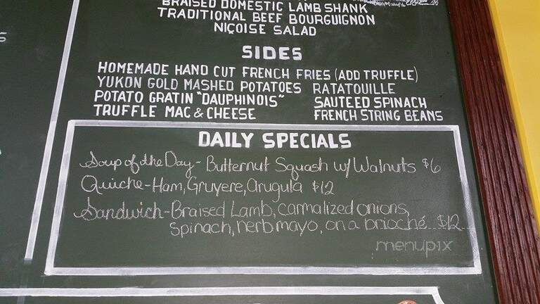 Le Manhattan Bistro - Wilkes-Barre, PA menu_pic