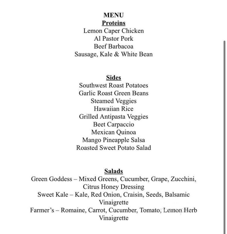 Farmer's Keep - Philadelphia, PA menu_pic