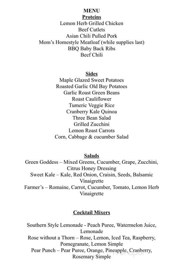Farmer's Keep - Philadelphia, PA menu_pic