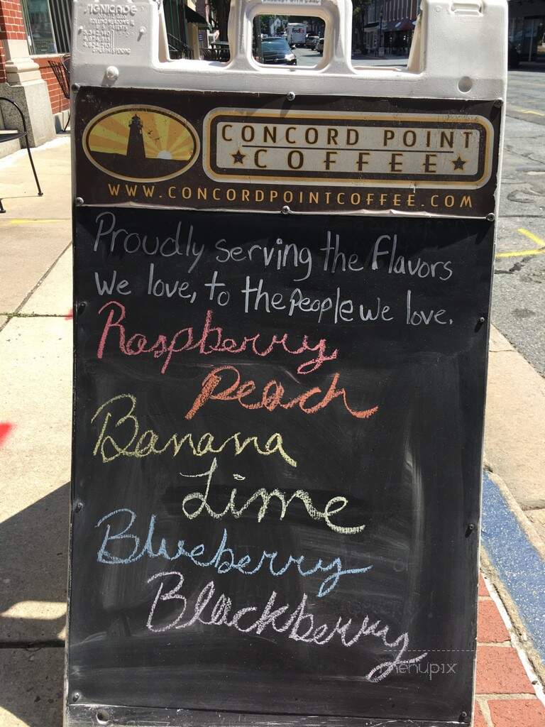 Concord Point Coffee - Havre de Grace, MD menu_pic