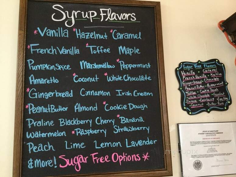 Concord Point Coffee - Havre de Grace, MD menu_pic