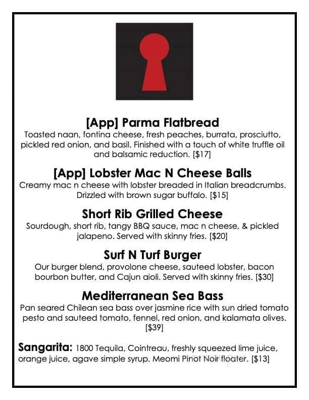 The Island Hideaway - Solomons, MD menu_pic