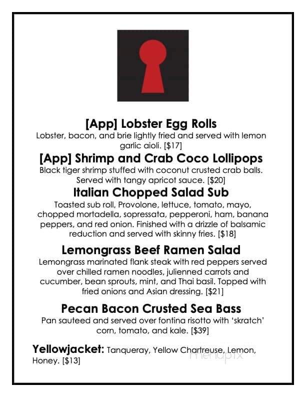The Island Hideaway - Solomons, MD menu_pic