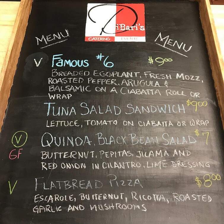 DiBari's Catering - Rivervale, NJ menu_pic