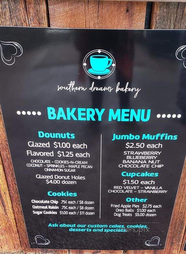 Up The Creek Winery - Burkesville, KY menu_pic