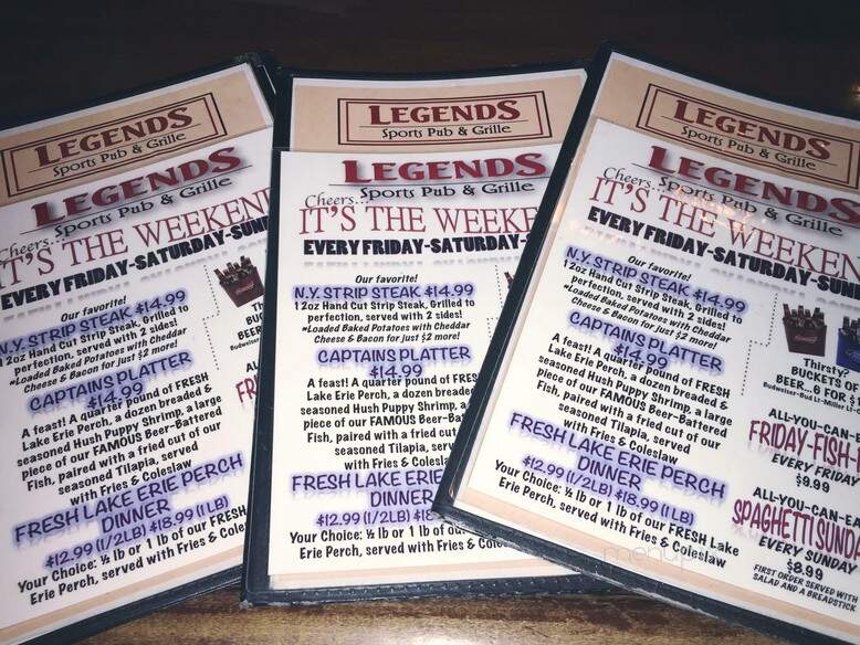 Legends Sports Pub and Grille - Clyde, OH