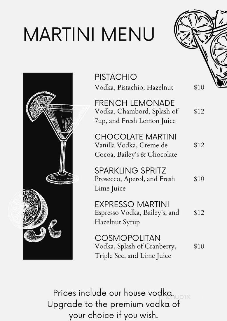 Barrel33 - Warren, OH menu_pic