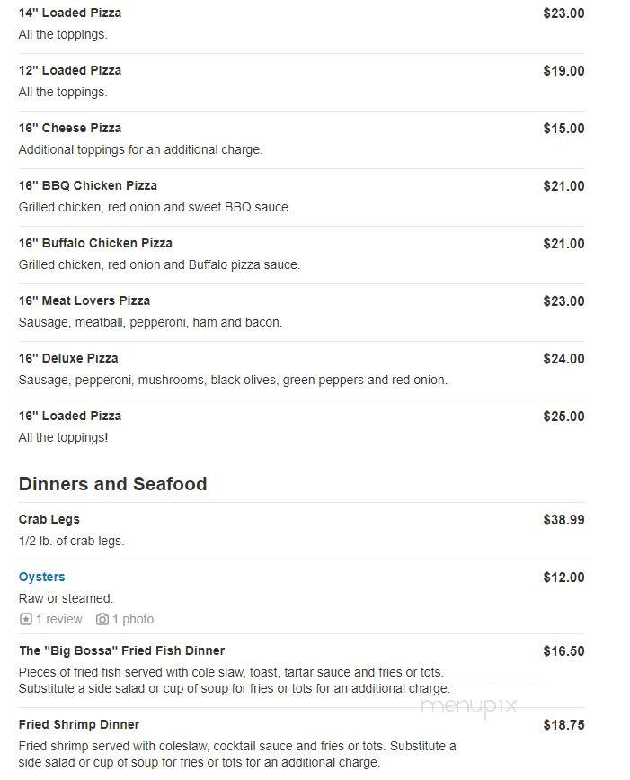 Show-Me's - Terre Haute, IN menu_pic