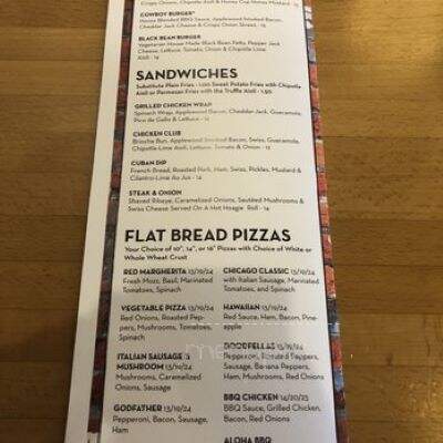 501 Bar & Grill - Flint, MI menu_pic