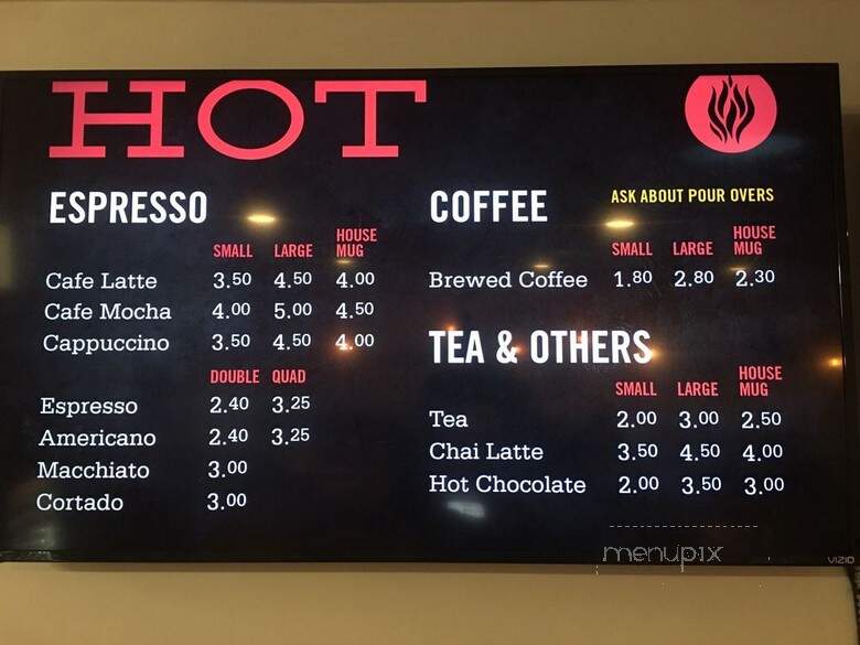 Infusco Coffee Roasters - Sawyer, MI menu_pic