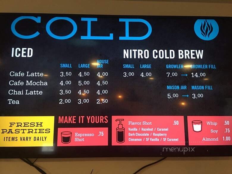 Infusco Coffee Roasters - Sawyer, MI menu_pic