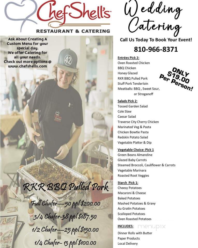 Chef Shell Catering - Port Huron, MI