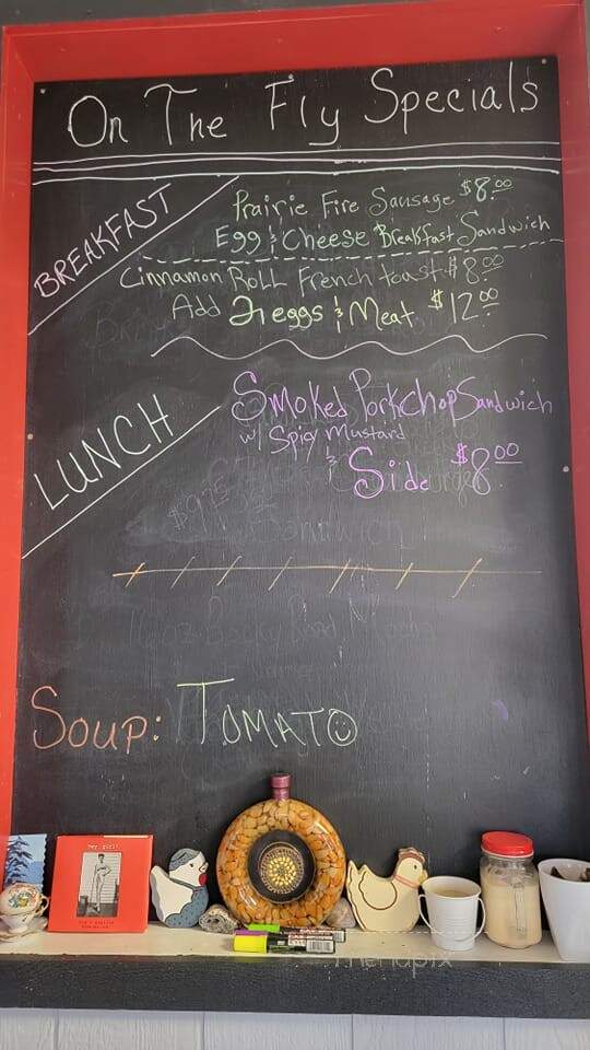 On The Fly - Fortine, MT menu_pic