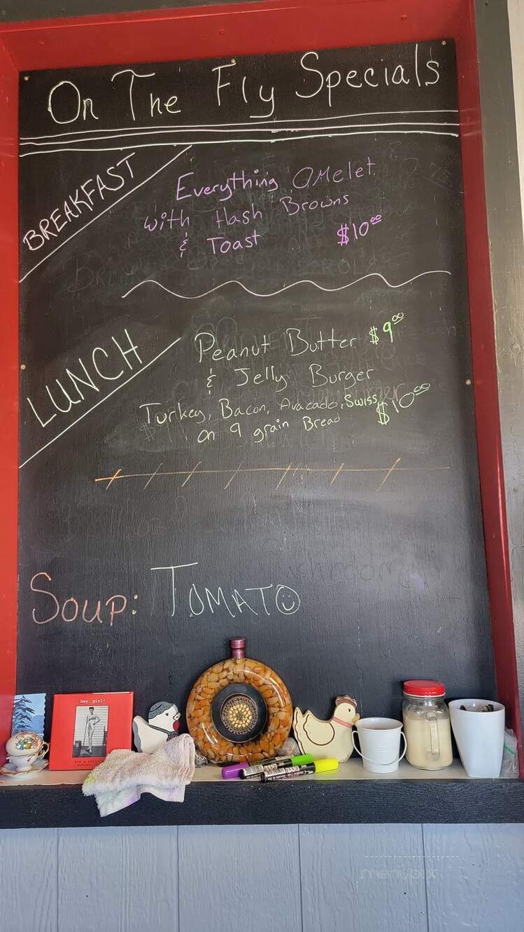 On The Fly - Fortine, MT menu_pic