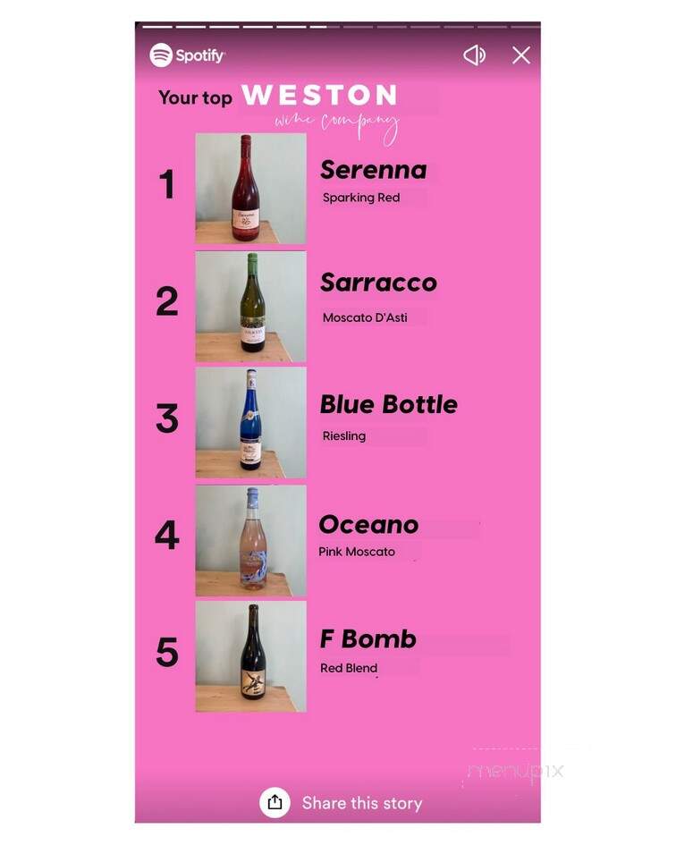 Weston Wine Company - Weston, MO