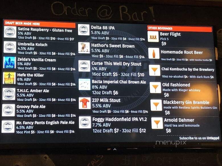 The Big Rip Brewing Company - North Kansas City, MO menu_pic