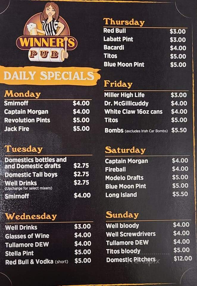 Winner's Pub - South Elgin, IL