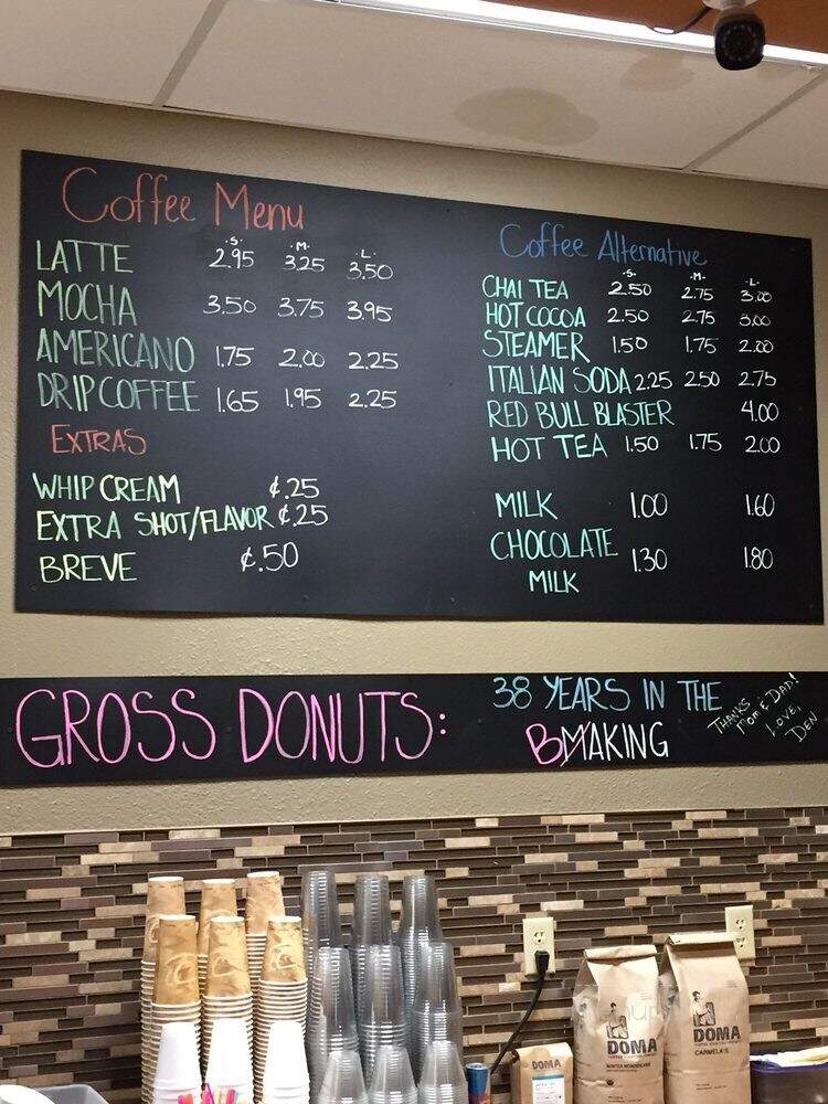 Donut Dugout - Post Falls, ID menu_pic