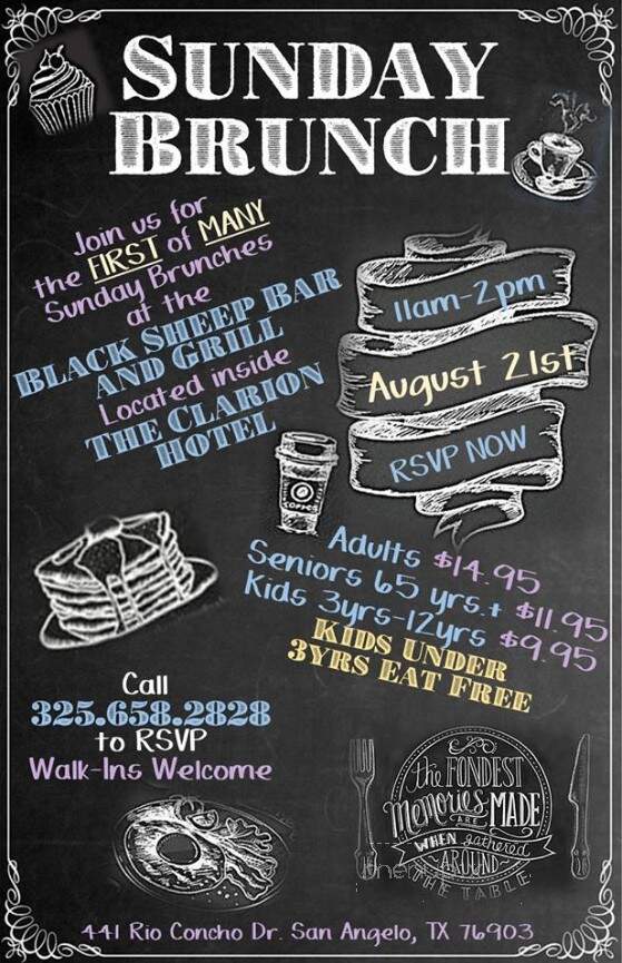 Black Sheep Bar and Grill - San Angelo, TX menu_pic