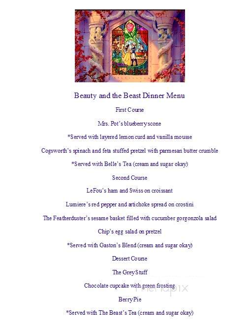 The Ivy Tea Room - Los Ranchos de Albuquerque, NM menu_pic