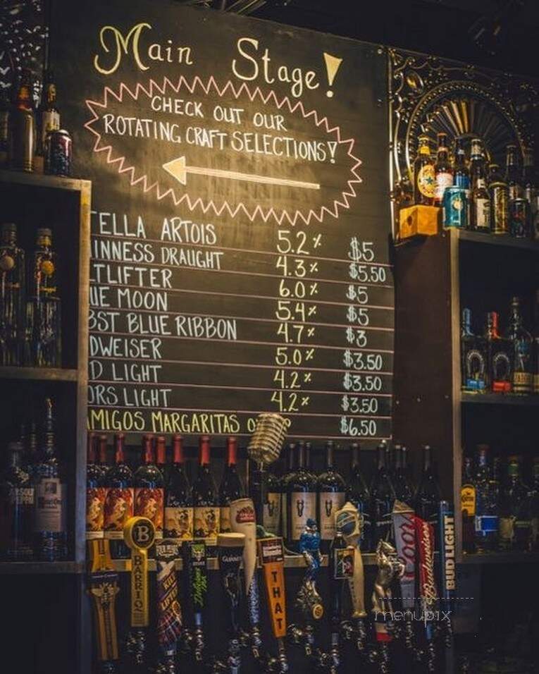 Main Stage Theater - Cottonwood, AZ menu_pic