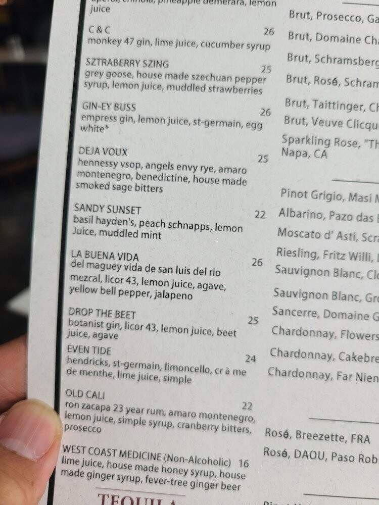 Cast & Plow - Marina del Rey, CA menu_pic